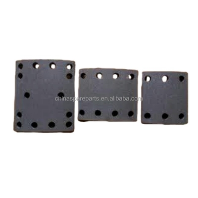 SINOTRUK CNHTC Pad di freno per camion pesanti Wg9100440026 per Shacman Camc FAW Foton Beiben