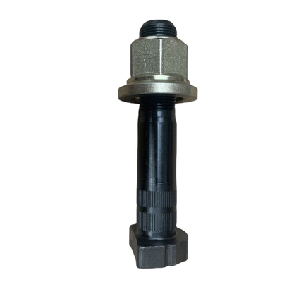 Bolt di ruota posteriore finito in nero WG9112340123 per la riparazione di parti di camion cinese Sinotruk