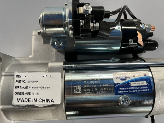 10 denti auto starter VG2600090210 per Shaanxi Car Fitment Sinotruk Howo Truck Engine
