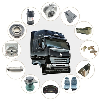 Parti di ricambio di autocarri Jinan Sinotruk Howo originali per l'anno 2006 Spedite via mare