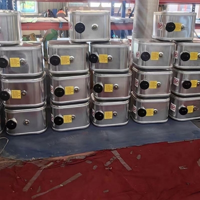 Parti di ricambio per motori a serbatoio di carburanti di lega quadrata di alluminio per camion Sinotruk Howo