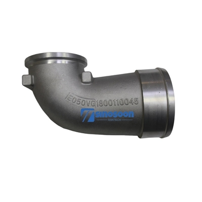 Numero di parte VG1800110045 Colletto di collegamento del supercompressore per Howo Parts WD615 Motore Sinotruk