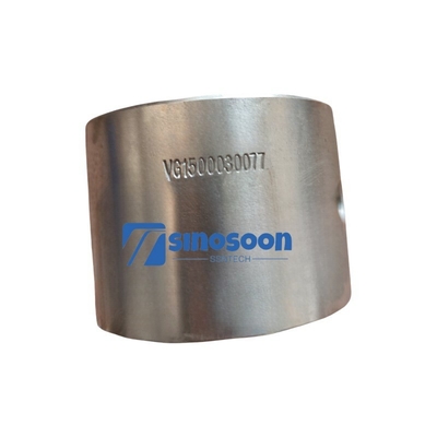Dimensioni standard Sinotruk Parts VG1500030077 Busco di staffa di collegamento per parti di motore Howo A7