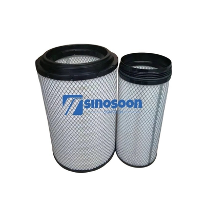 Modello di autocarro filtro dell'aria Shacman WG9725190101 WG9725190102 per parti di motori di autocarri pesanti