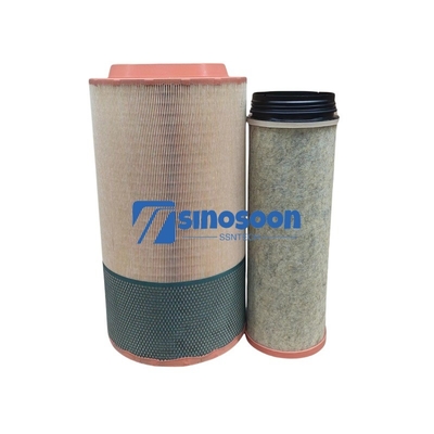 Modello di autocarro filtro dell'aria Shacman WG9725190101 WG9725190102 per parti di motori di autocarri pesanti