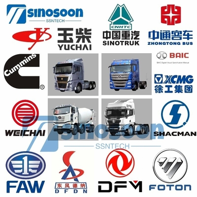 Motore Weichai Sinotruk HOWO A7 Shacman Foton FAW Dongfeng Bus Trailer Tractor Dump Tipper Truck Ricambi Semi Truck Ricambi