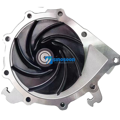Pompa d'acqua di materiale metallico per Sinotruk HOWO T7H Shandeka C7H Haohan N7G Motore Steuermann