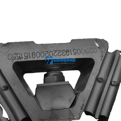 SINOTRUK CNHTC Howo A7 Ricambi di autocarri Montaggio del motore di supporto posteriore WG9725592131