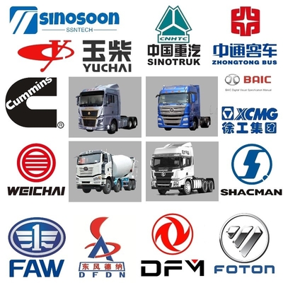 Pezzi di autocarro minerario Shacman F3000 FAW Beiben Foton Dongfeng Weichai destinati a sostituzione/riparazione