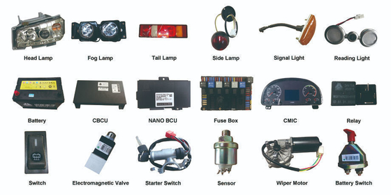 Sostituzione/riparazione Scopo K1791011100A0 Radio per ricambi di autocarri Foton