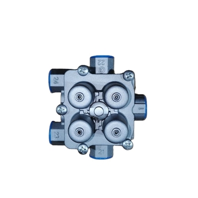 Valvola di protezione a quattro circuiti standard per ricambi per camion Howo Wg9000360523 Durable